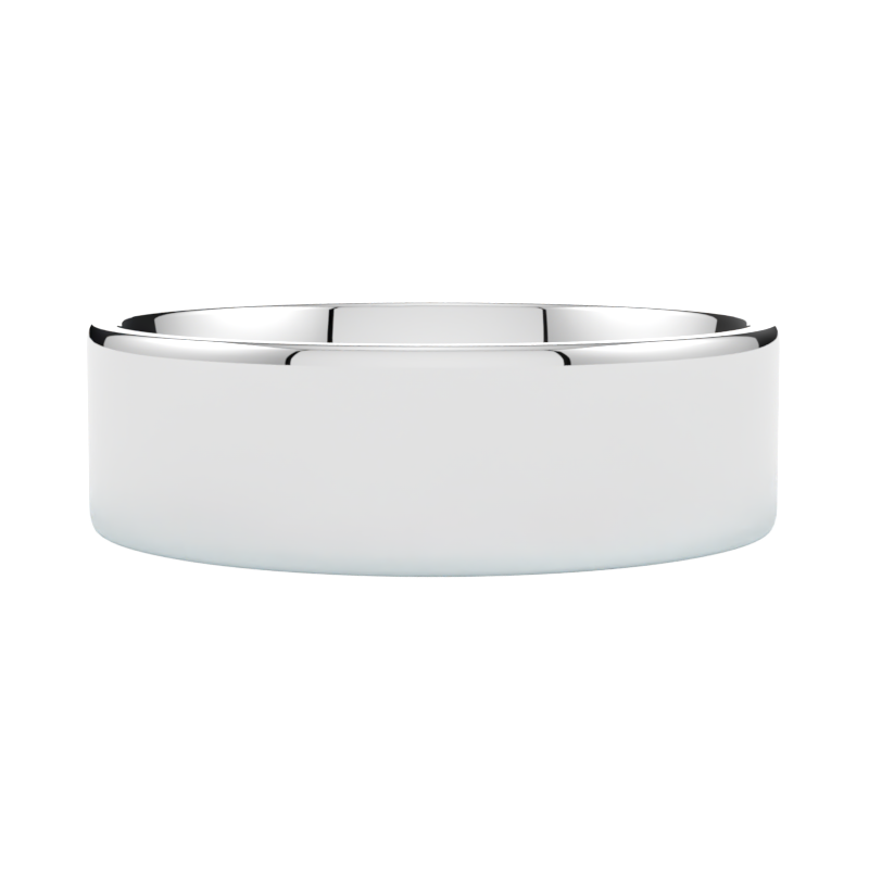 tradycyjne obrączki ślubne złoto białe 585